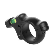 Tactical Bubble Level for 25.4mm and 30mm Scope Rings, Aluminum Alloy Tube Clamp Mount for Precision Alignment