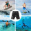 2mm Neoprene Wetsuits Shorts Diving Wet Suit 4