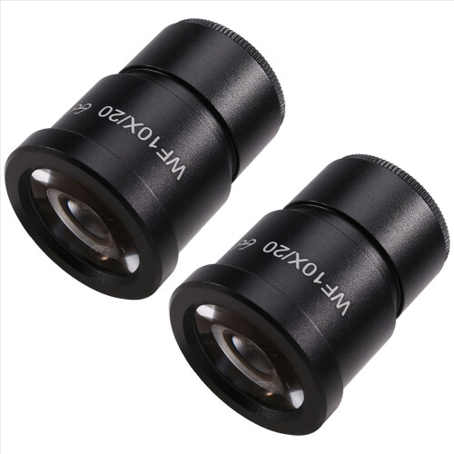 2PCS WF10X-20MM Ευρυγώνιος Υψηλής Σημείου Προσοφθάλμιος για Κιάλια 2