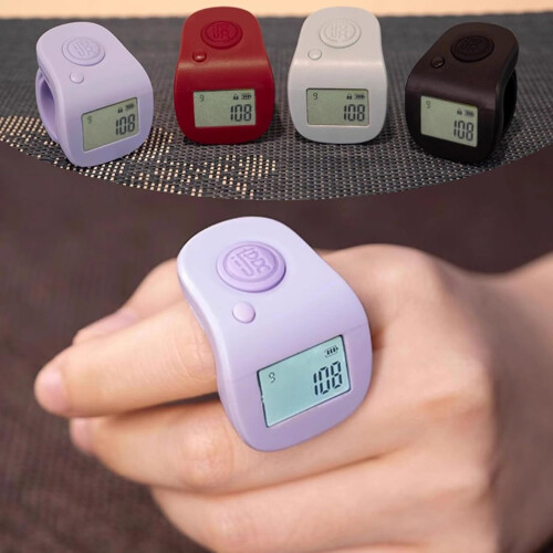 Electronic Counter Lightweight ABS Plastic Device For Classroom Activity Tracking And Inventory Management Black 2