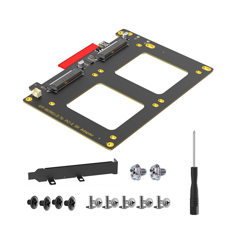 Sff 8639 Nvme Solid Disk To Pcie 8X Adapter Male Female 7751000009229