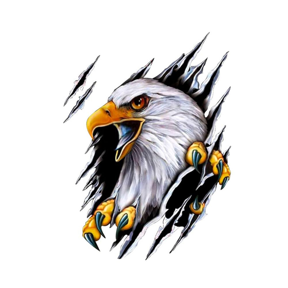 Car Hood Vinyl Decals Eagle Sticker 3D Waterproof Animal Car Stickers Scratch Proof Decorative Car Body Designs 2 6447073640285