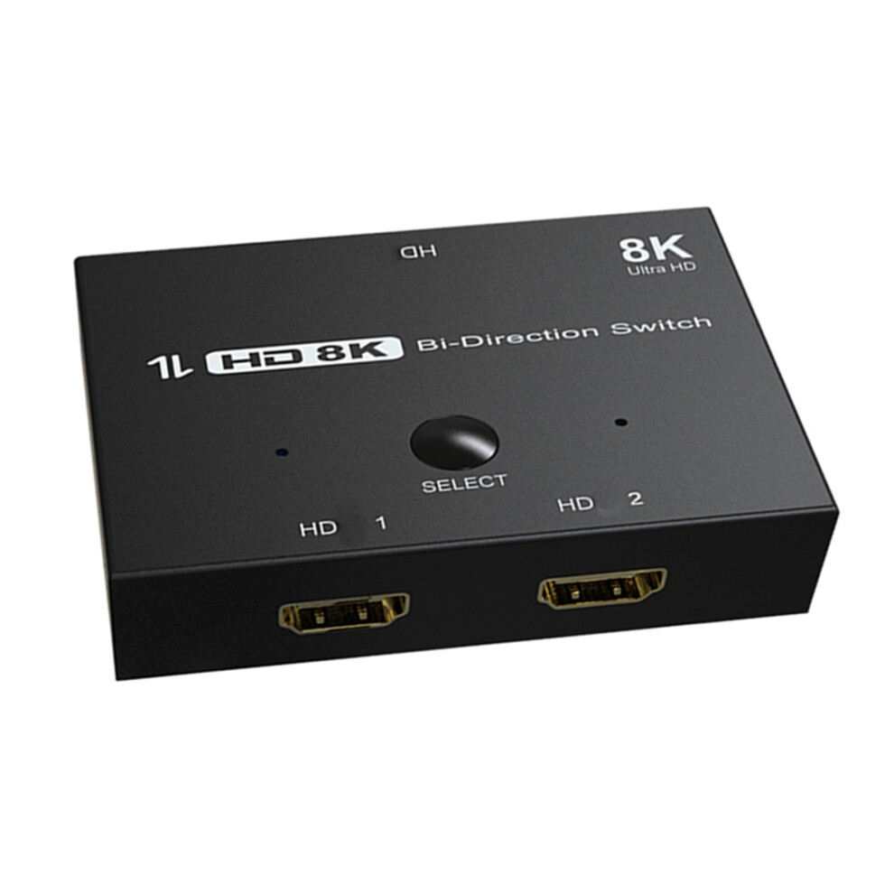 8K Ready Hdmicompatible Switching Hub 2 In 1 Out Fast Speed 7751000008956