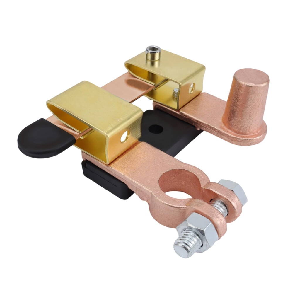 Car Battery Disconnect Control Quick Terminal Isolator Kit for RVs Boats Marine Pickups Auto Vehicles-image-OPC-PKFHTFX-NEW