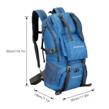 45L Waterproof Hiking Backpack, 30x18x50cm, Multiple Colors