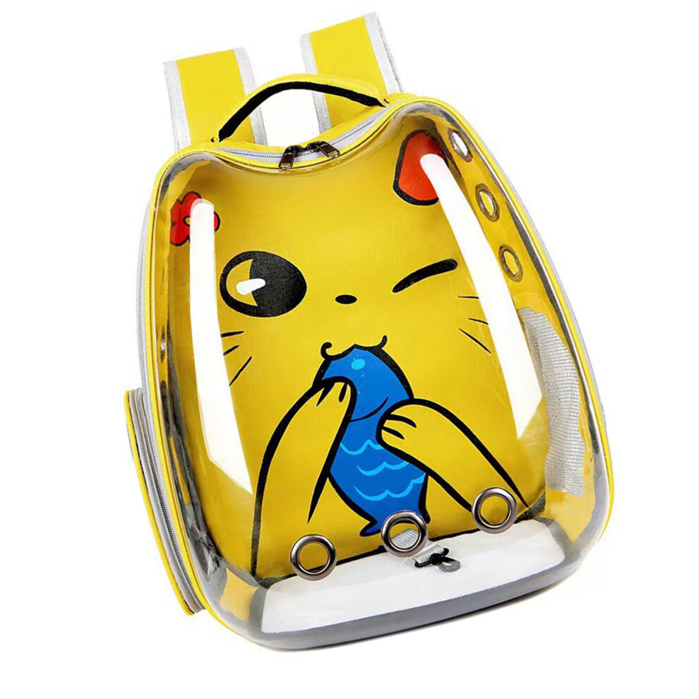 Pet Carrier Backpack Oxford Cloth Transparent Space Capsule for Pets-image-OPC-PKFHTWM-NEW