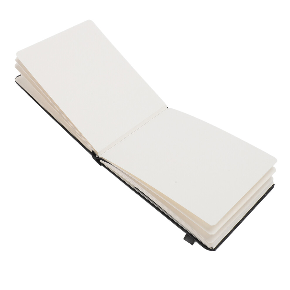 Watercolor Journal 24 Sheets 300Gsm Thick Paper Pu Leather Cover Portable Sketchbook 8351349120600