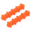 Rubber Bow String Shock Absorber for Compound Bow Orange 38x9mm 9
