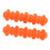 Rubber Bow String Shock Absorber for Compound Bow Orange 38x9mm 12