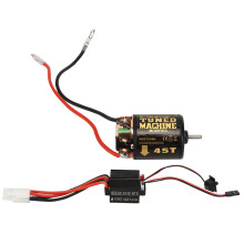 RC-Auto 540 Bürstenmotor & 320A ESC, 45T, Metall/Kunststoff, Schwarz