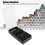 Multi-Functional Battery Storage Case with Tester, 104 Grids, 36 AAA & More 12
