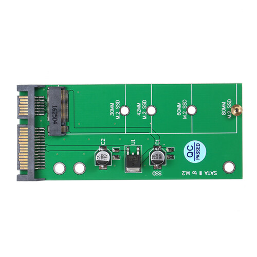 NGFF M.2 SSD to SATA3 Adapter 22pin M.2 SSD to 1