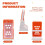 Stativ til Gamma 601 Supra401 Minerbeslag Orange+Hvid 6
