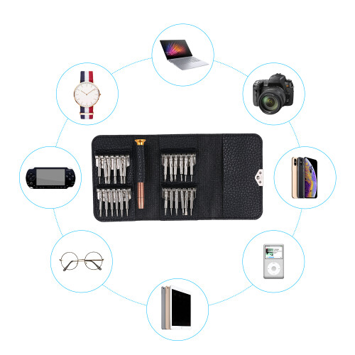 25 In 1 Precision Screwdriver Set Repair Tools Kit