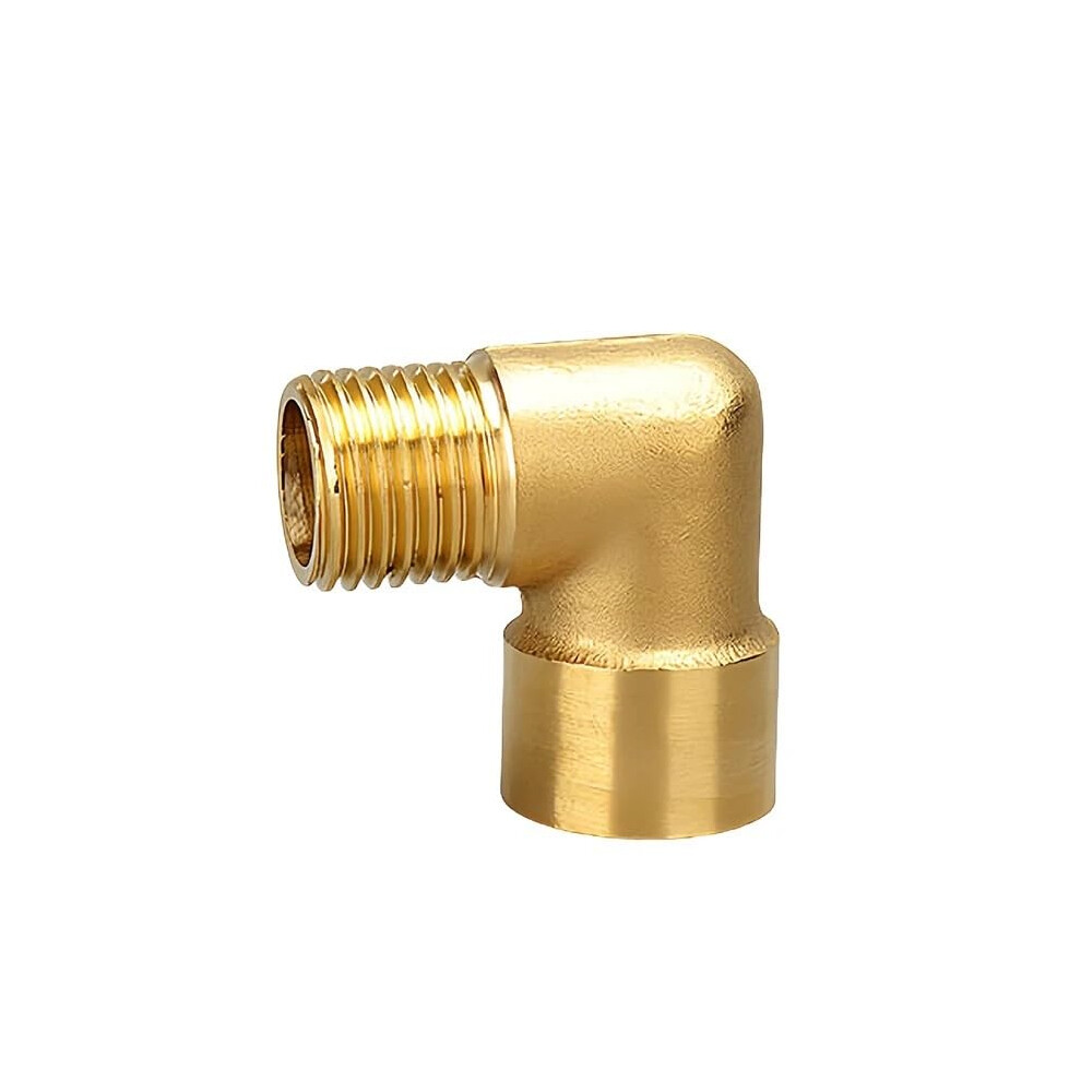 1/8" Brass Elbow Equal Pipe Fitting Connector Coupler For Water Fuel Copper Male Female Thread Plumbing Supplies 9016109817433