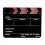 ClapperBoard Ταινία Δράσης με Χειρολαβή για Σκηνοθέτη, Μαύρο 1