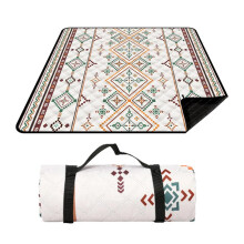 Waterproof Picnic Blanket 200x200CM Large Beach Mat with Carrying Handle for Camping and Outdoor Activities