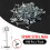 400pcs 1.5mm Floor Wall Replace Steel Needle Nails for Tile 7