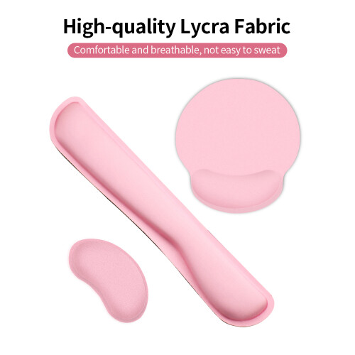 Ergonomic Memory Foam Keyboard Wrist Rest Mouse 1