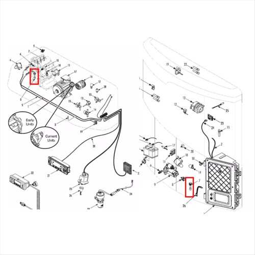 41-4470 Oliepeilsensor Benzinevlotter voor submotor 2