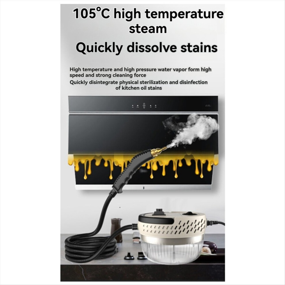 Portable Steam Cleaner Handheld Steam Cleaner EU Plug B-image-OPC-PJ2R9M5-NEW