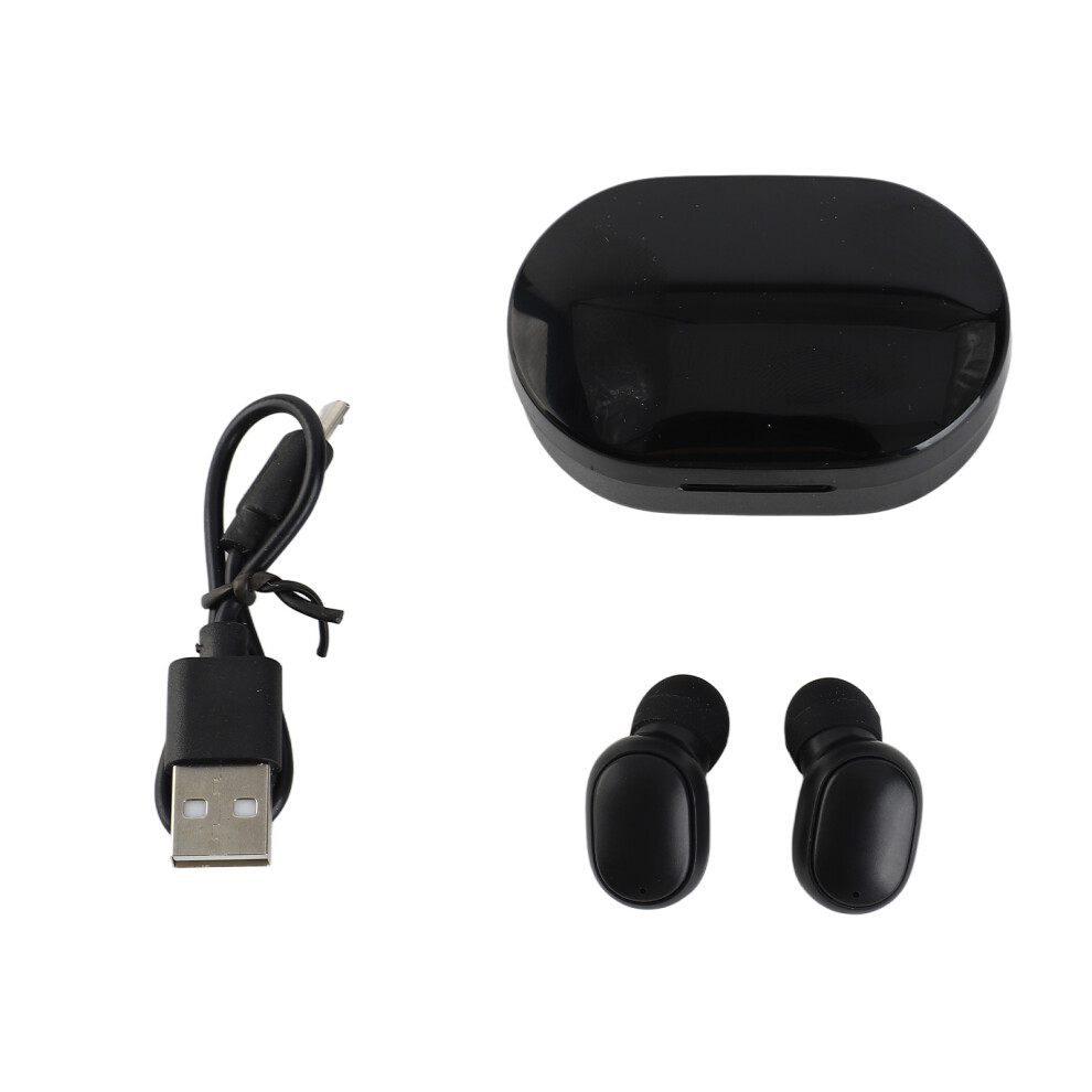 Wireless Earbuds Bt5.3 Stereo Music Earphones Ipx4 Black 8320539155081