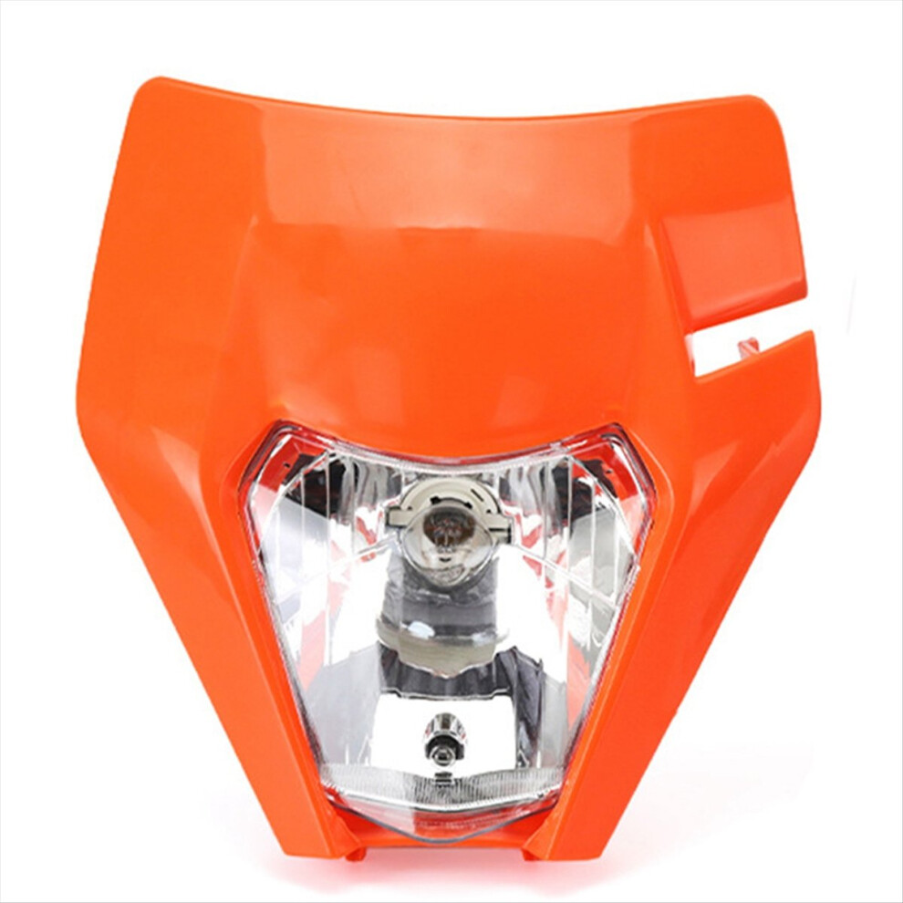 Motorcycle Modified Headlight Headlamp For Exc125 Exc250 Orange 4714049922334