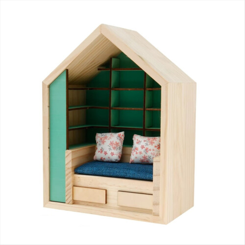 Libreria antistress con due cuscini Libreria antistress
