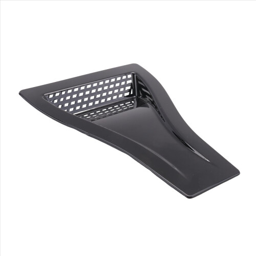 Universal Motorhjelm Ventilationsindsugningsdæksel Blank Sort Bildele 2