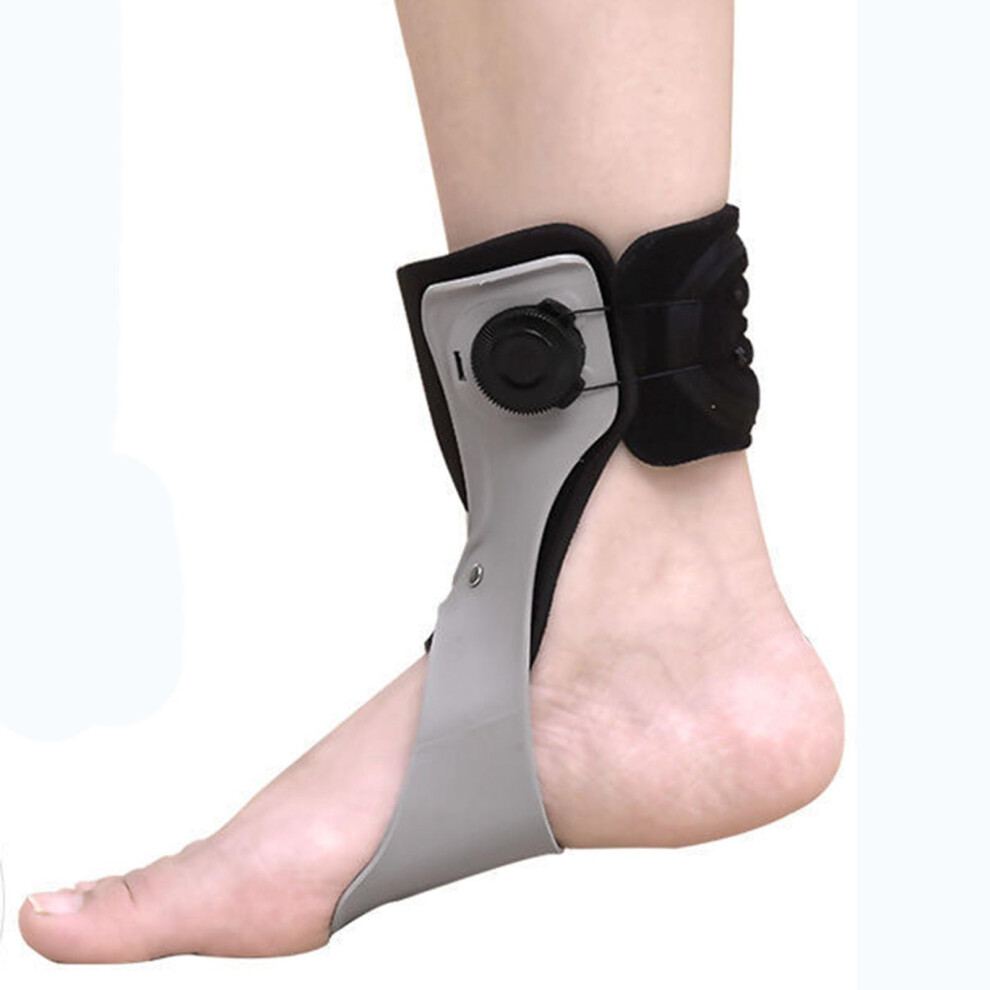 Drop Foot Orthosis Support Brace Ankle Stabilizer for Sprains, Tendonitis, Basketball, Volleyball, Left/Right, Size L