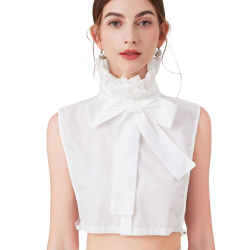 Faux col à volants, nœud papillon, accessoire de vêtements pour 1