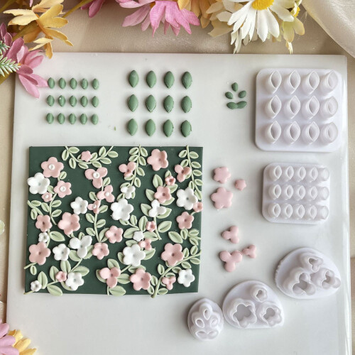 Leaf Clay Earring Cutter Clay Molds Clay Earring Cutter for 2