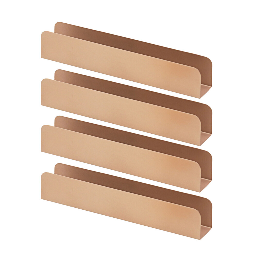 4pcs Rectangular Carbon Steel Molds for Cake and Cookie Pastries