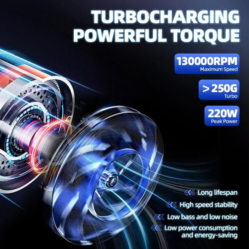Νέος ηλεκτρικός φυσητήρας αέρα Turbo Jet Fan 130000RPM 2