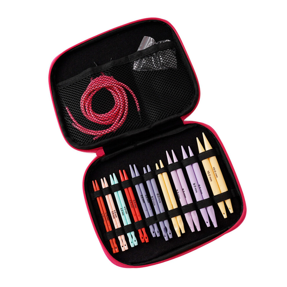 10Pairs Of Interchangeable Circular Knitting Needle Set For 7751000011666