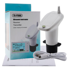 Water Detector Ultrasonic Water Depth Meter with Backlit Buzzer