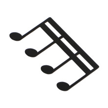 Music Book Clip - Metal Piano Sheet Music Holder for Easy Reading, Adjustable Size, Portable Design, Compatible with All Music Books