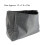 Grey Polyester Sewing Machine Cover with Multifunctional Pockets 2