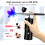 Neu Airbrush KIT Cordless Wiederaufladbare Kompressor Airbrush Set 4