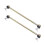 2 Sets Steering Tie Rod with Ends Kit Replacement 5