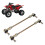 2 Tie Rod Sets Metal Alloy Rustproof Replacement 10