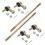 2 Tie Rod Sets Metal Alloy Rustproof Replacement 1