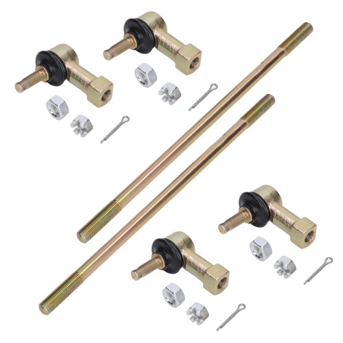 2 Tie Rod Sets Metal Alloy Rustproof Replacement