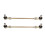 2 Tie Rod Sets Metal Alloy Rustproof Replacement 3
