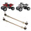 2 Tie Rod Sets Metal Alloy Rustproof Replacement 12