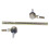 Motorcycle Tie Rod End Sets Metal Alloy 14