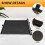 2Pcs 40X45CM Sonnenschutz Versenkbare Auto Sonnenschutz Seite Sunproof 7