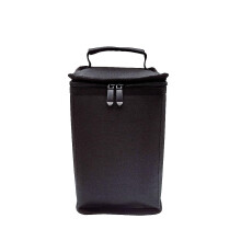 Camping Gas Tank Storage Bag Portable Fuel Cylinder Protective Case for Outdoor Cooking and Picnic Black