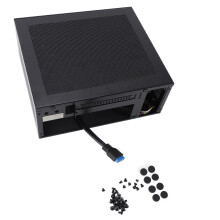 PC Case USB3.0 Ports for ITX Motherboard Mesh