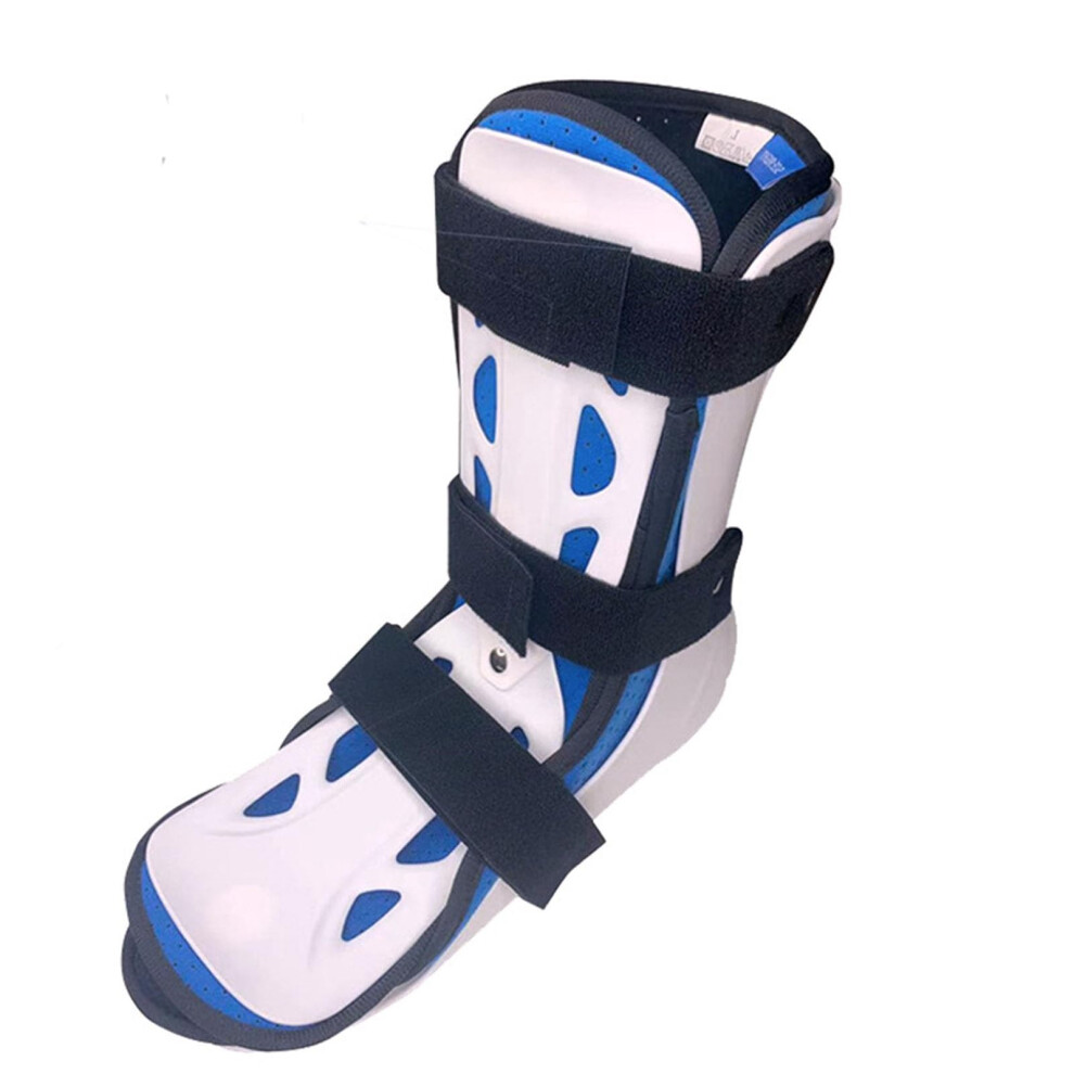 Plantar Fasciitis Night Splint Ankle Support Brace AFO Orthosis Large Left Foot with Front Protection Plate for Injuries